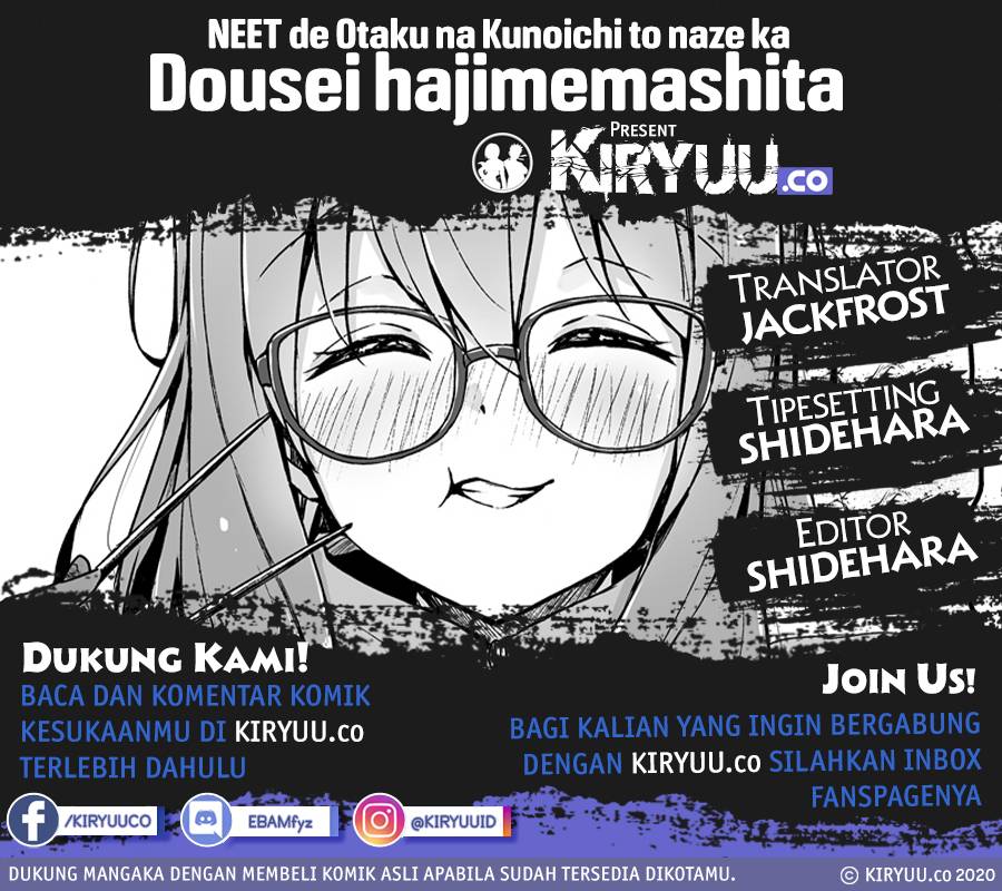 NEET de Otaku na Kunoichi to naze ka Dousei hajimemashita (Somehow, I Started Living With a NEET Otaku Kunoichi) Chapter 02 Gambar 1